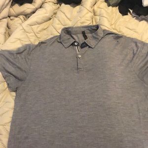 Blue/grey polo